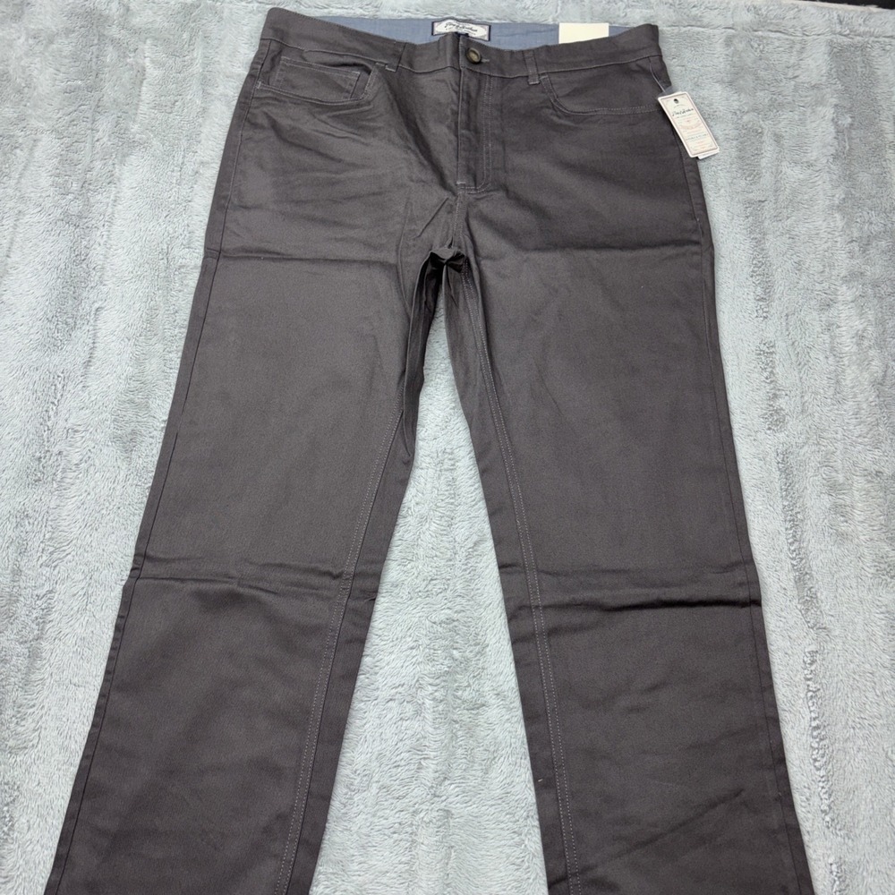 Flag‎ & Anthem 34x32 Men's Pants Nashville Straight Stretch Brown NWT